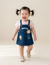Baby Girl Denim Dungaree Dress