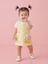 Baby Girl Dungaree Set