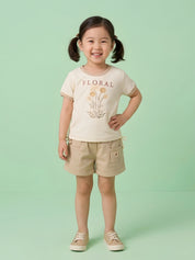 Girls T-Shirt & Shorts Co-ord Outfit Set
