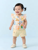 Baby Girls Top & Shorts Clothing Set