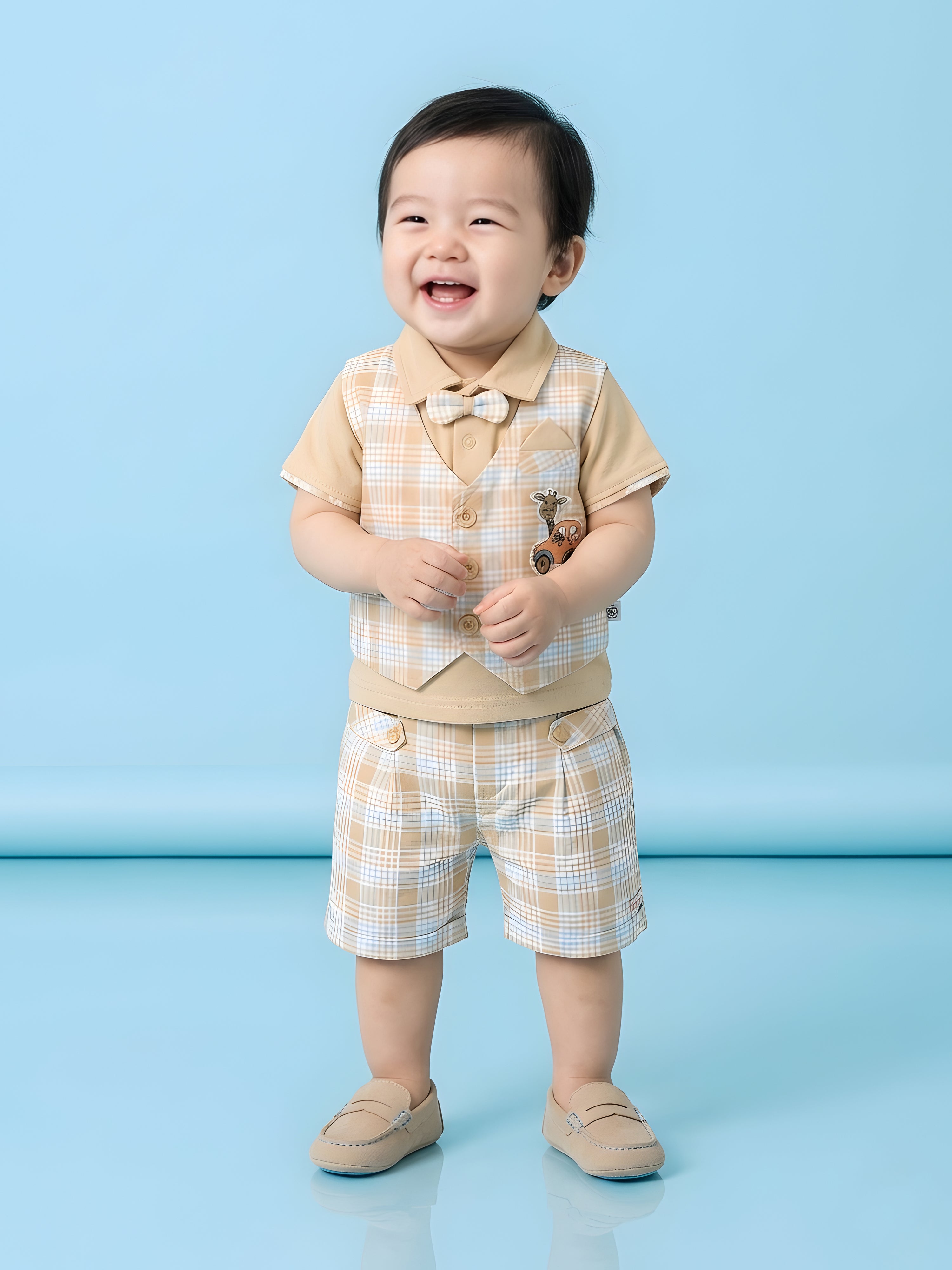 3 Piece Jacket Set For Baby Boy's