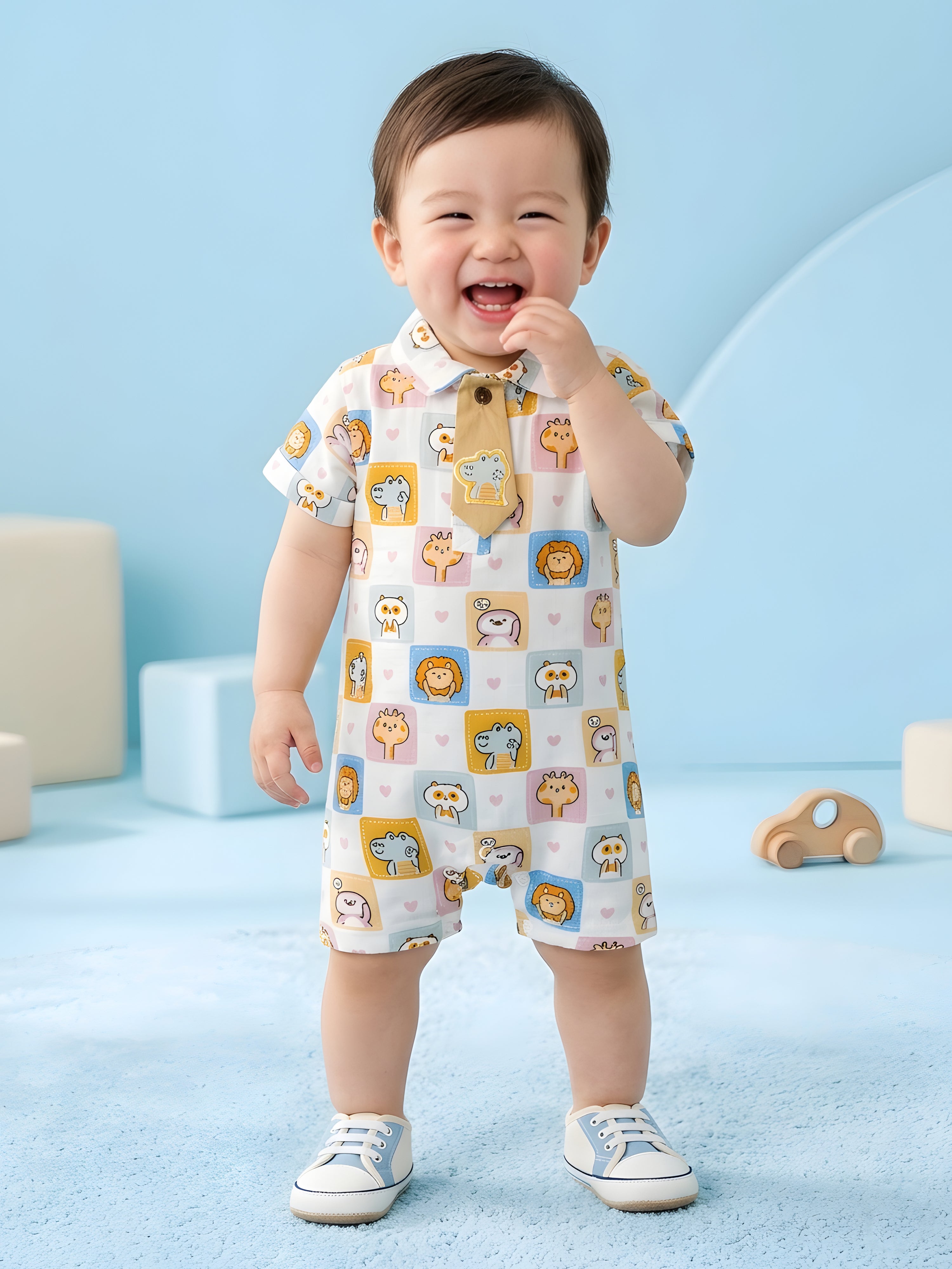Baby Boy Romper Set