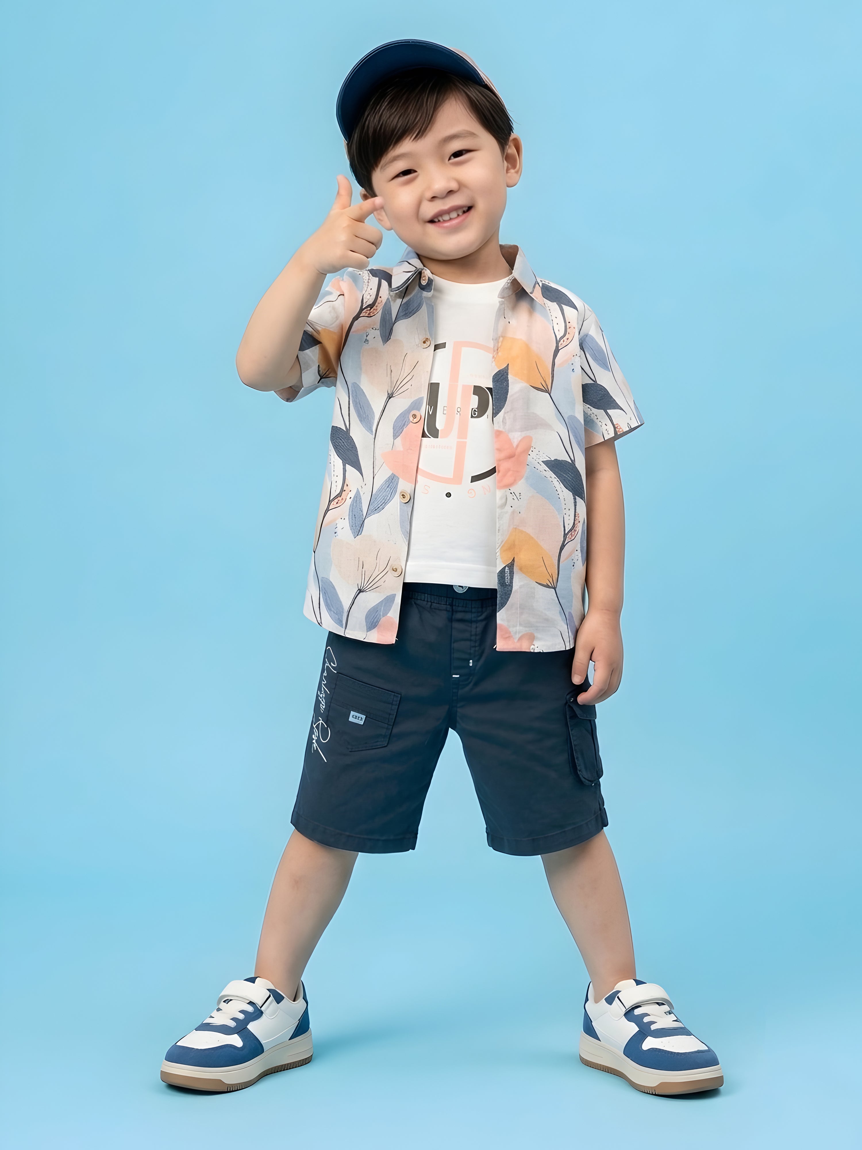 Stylish Boys Cotton Summer Outfit
