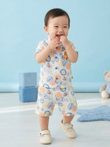 Baby Boys Short Sleeve Shirt and Shorts