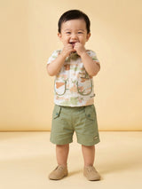 Baby Boy Nautical Explorer Short & Shirt Set