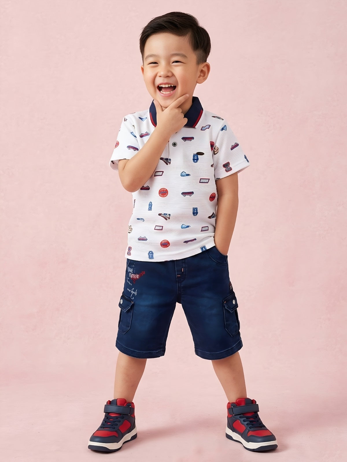 Smart Looking Cotton and Breathable Outfit for Boys