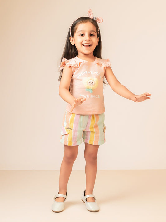 Baby's Day Girls Top and Shorts