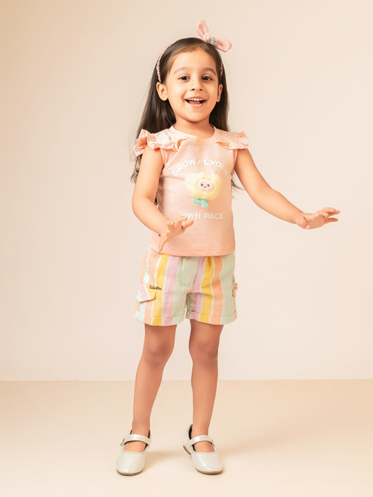 Baby's Day Girls Top and Shorts