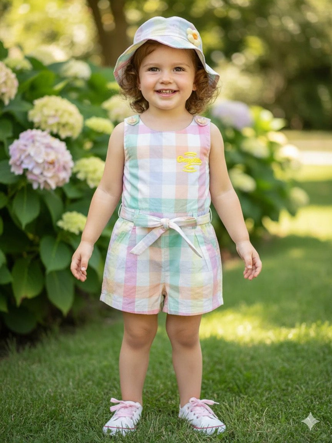 KIKO Cotton Jumpsuit Romper Set for baby Girl