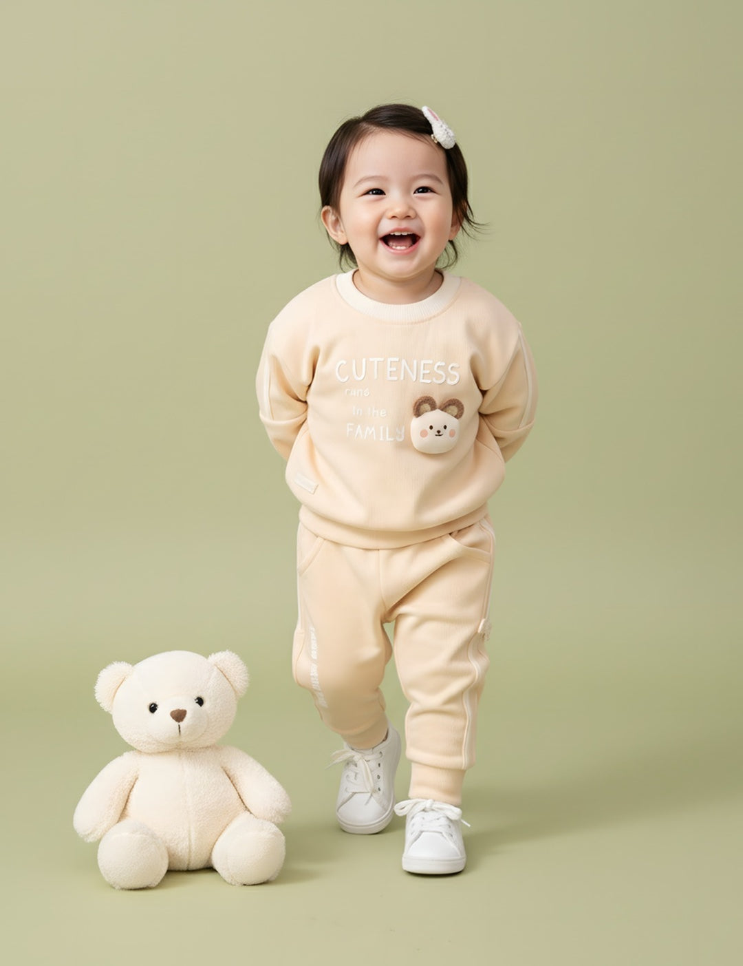 Winter Co-Ord Set for Baby Girls