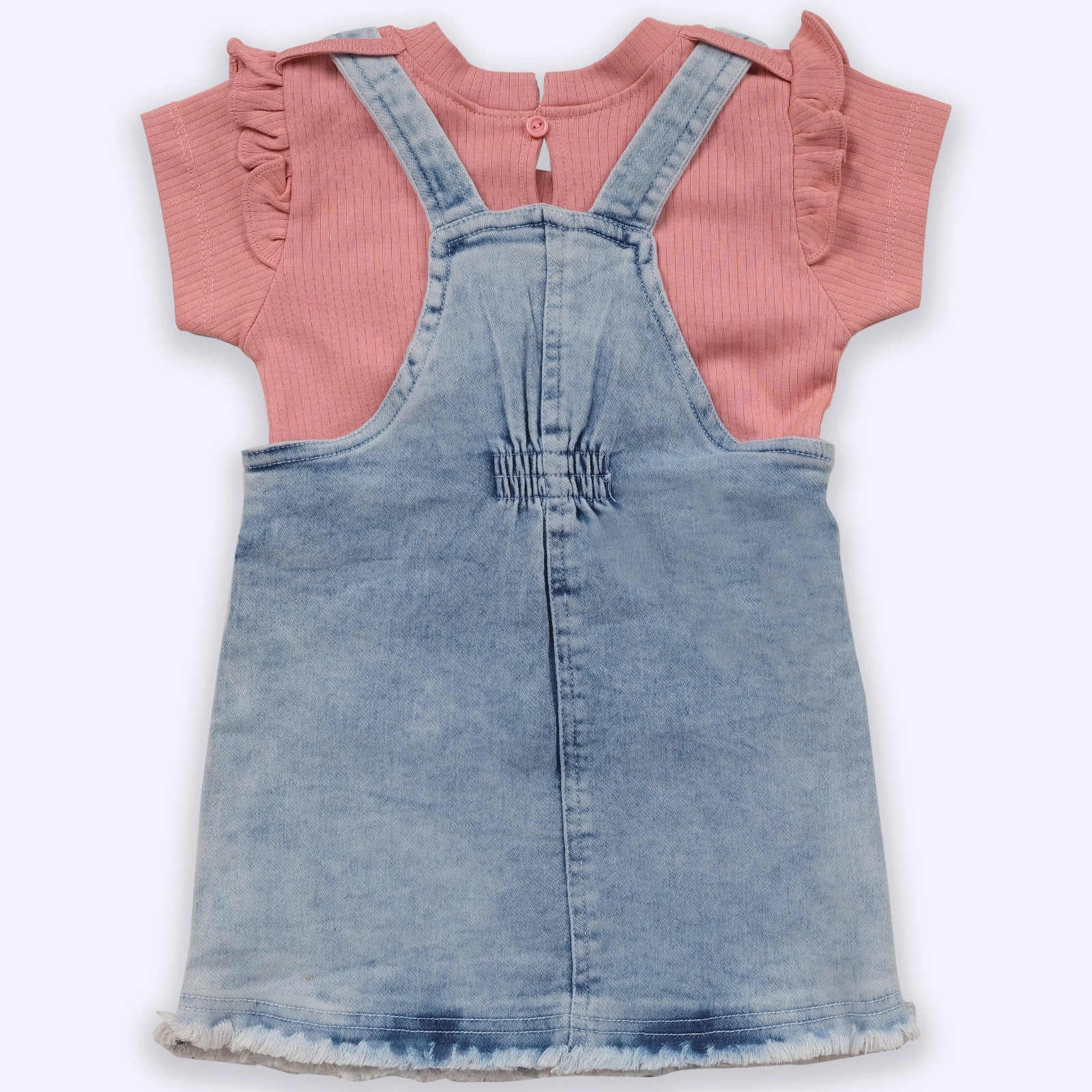 Dungaree Set Lotso Applique For Baby Girls