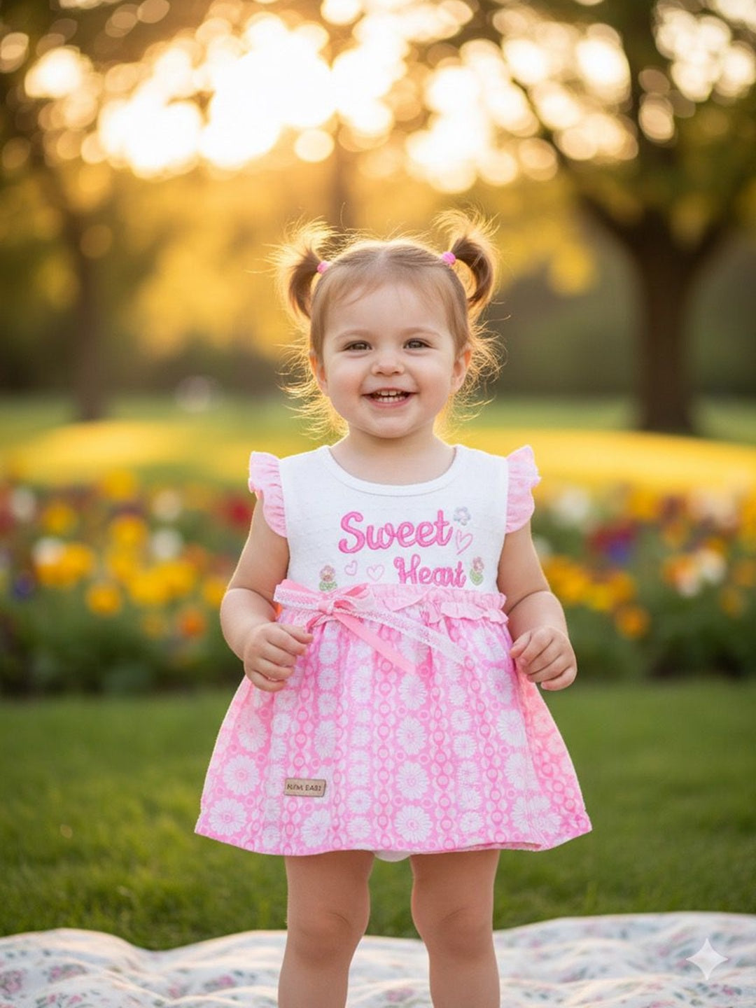 Pure Cotton Fit & Flare Dress