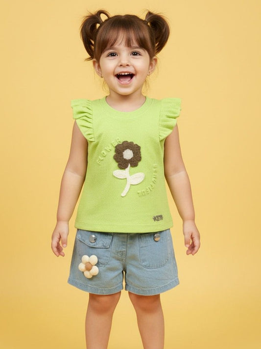 KETI MINI Tops and Bottoms Baby Girl Clothing set