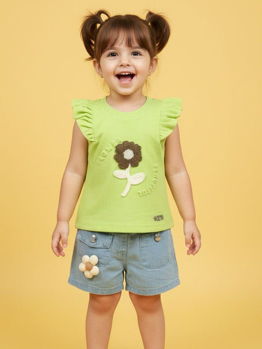 KETI MINI Tops and Bottoms Baby Girl Clothing set