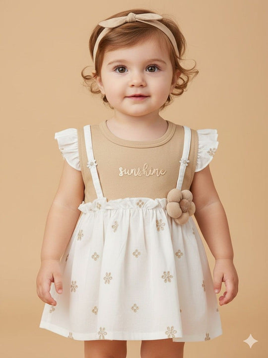 JELLY JOY Cotton Dress Party Wear Frock