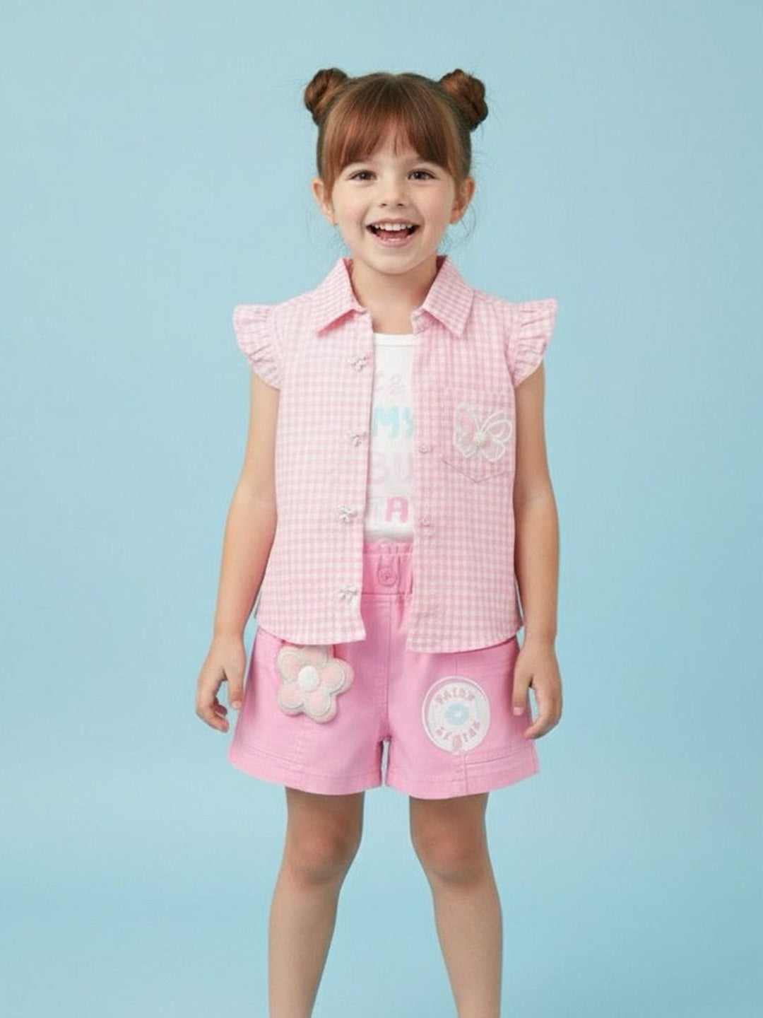 Shirt and Shorts With T-shirt