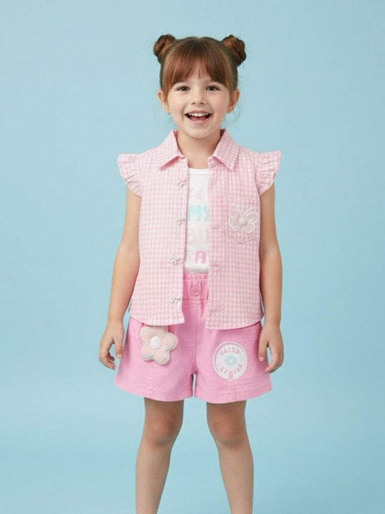 KETI MINI Shirt and Shorts With T-shirt