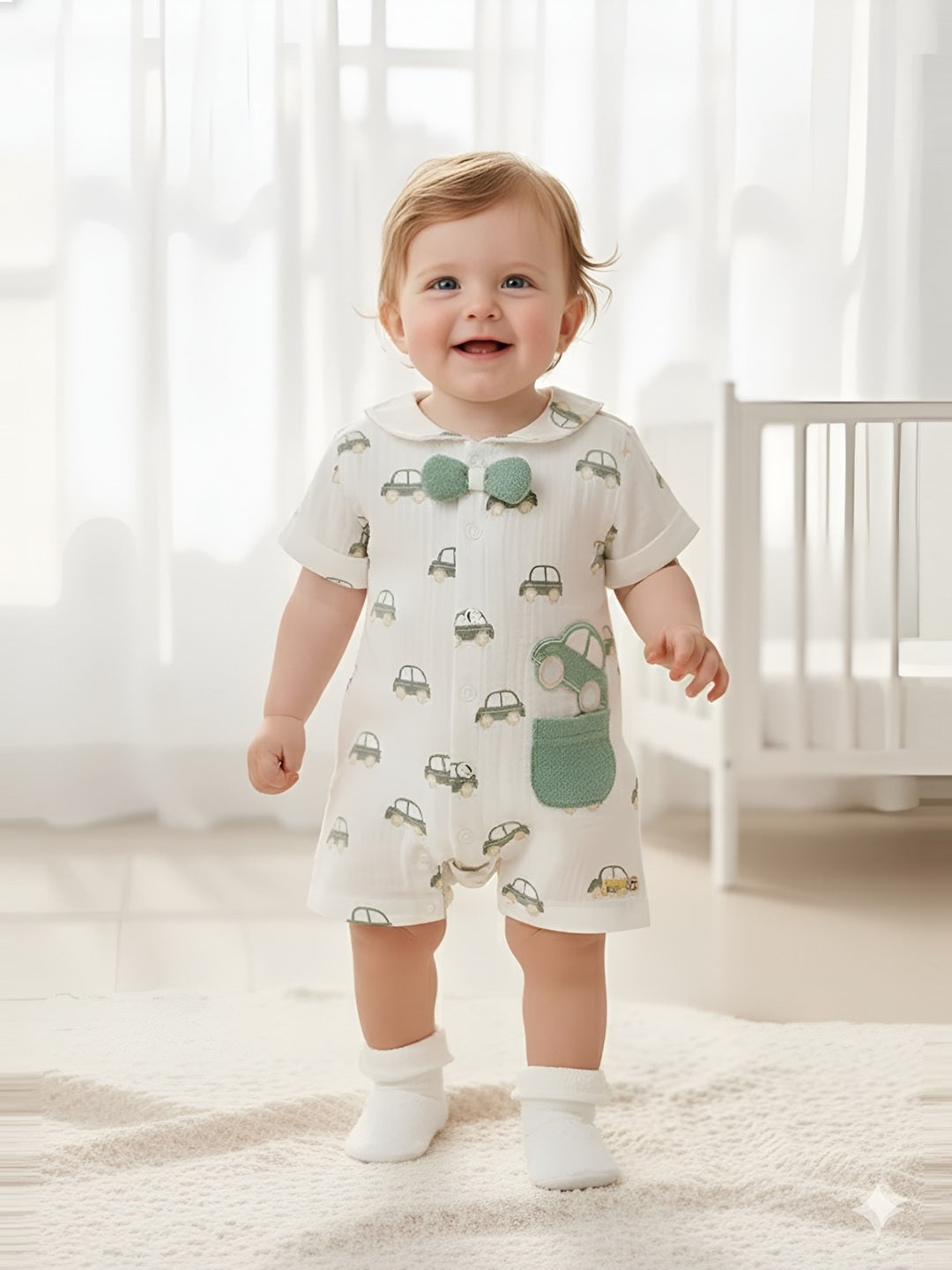 Full Sleeves Rompers For Baby Boys