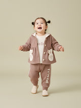 Hooded Outfit for Baby Girls