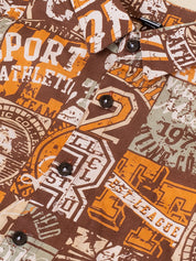 Kids Boys Urban Graphic Print Summer Set