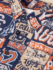 Kids Boys Urban Graphic Print Summer Set