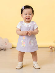 Baby Girls Cute Dungaree Dress
