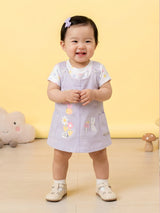 Baby Girls Cute Dungaree Dress