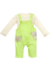Full Sleeves Dungree For Baby Boys