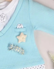 Romper For Baby Girls Applique Cotton Blend