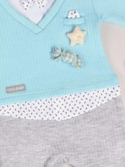 Romper For Baby Girls Applique Cotton Blend