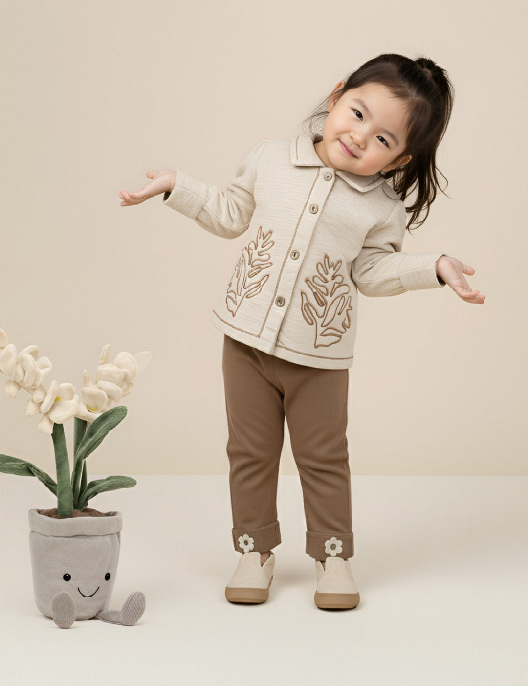 Stylish Embroidered Shirt and Pant