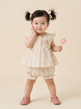 Baby Girls Top & Bloomers  Clothing Set
