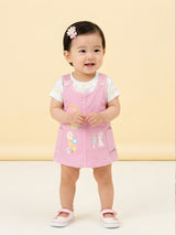 Baby Girls Cute Dungaree Dress