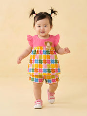 Baby Girls Top & Shorts Outfit Set